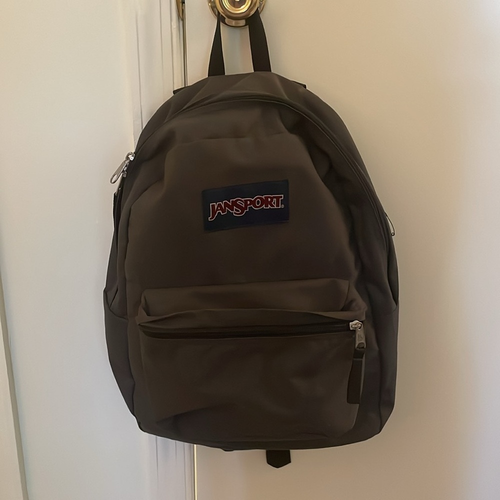 Gray jansport backpack